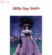 For Barbie 1800 Day Outfit