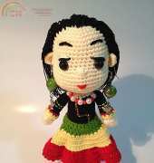 my work----Chinese Yi Zu girl