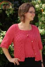 Rose Buds & Lace – Sweater Set by Susie Bonell -Free