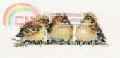 Heritage Stitchcraft - Valerie Pfeiffer Trios VPTC544 Threes a Crowd XSD