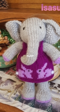 elephants with a dress