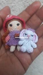 Creaciones Celitzy - Cecilia Salas -  Mini Doll With Her House - Mini Muñequita con su Casita - Spanish - Free