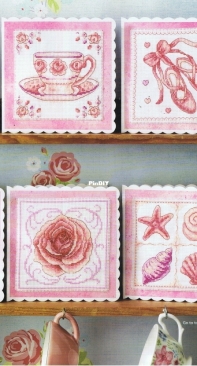 Pretty in Pink - Cards for Girls by Susan Bates from Cross Stitch Gold 104 XSD