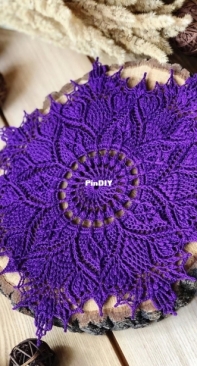 Vitagul - Viktoria Gul - Виктория Гуль - Gwenn Doily - Салфетка Гвенн - Russian