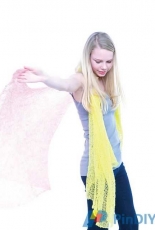 Adeles Skinny Wool Scarf by Adele Cutten /Be Sweet-Free