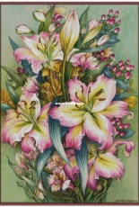 Chimera -Bouquet of pink lilies