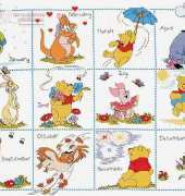 Designer Stitches H16 Pooh and Friends calendar