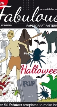 Fabulous Papercraft Patterns - Halloween - Issue 2 - 2024
