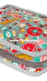 Grans Sewing Basket - Carry Along Sewing Case by Heidi Kenney_Free