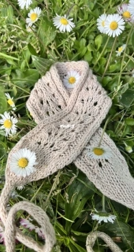 Rose Cotton Headband by Bodil Mattsson - Free - Updated