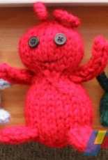 A Knitted Bear-Life on Mars? Doll by Annalisa Dione-English,Italian-Free