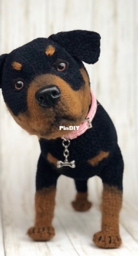 Ambercraftstore - Tatjana Ozolina - Rottweiler