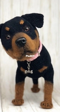 Ambercraftstore - Tatjana Ozolina - Rottweiler