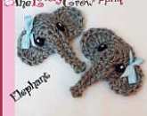 The Lovely Crow - Elizabeth Alan - Elephant Applique
