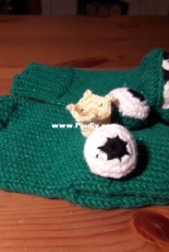 Frog hand puppet - My work