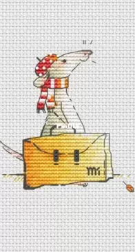 Mouse with suitcase  Svetlana Nemiritskaya