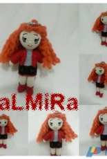 Ece doll key chain