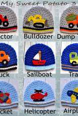 My Sweet Potato 3 - Christine Mitchell - Boys Applique Set