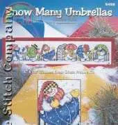 Design Works 5459 Snow Many Umbrellas by Ursula Michael