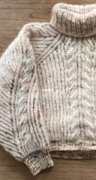 One Way or Another Sweater - Katja Dyrberg - Popknit - English