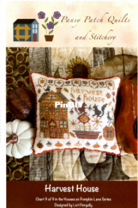 Pansy Patch Quilts And Stitchery - Houses On Pumpkin Lane Series - PPQS035 - 9 of 9 - Harvest House by Lori Pengelly