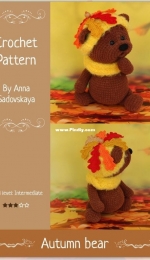 Zovutka - Anna Sadovskaya - Autumn Bear - Herbst Bär - German