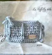 Grey purse