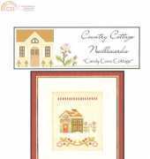 Country Cottage Needlework Santas Village 8 - Candy Cane cottage