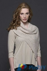 Pier Triangle Scarf by Katie Rempe/Tahki Stacy Charles-Free