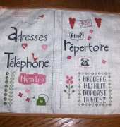 couverture pour répertoire téléphonique