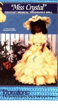Td Creations 818 - Crochet Musical Fragrance Doll - Miss Crystal