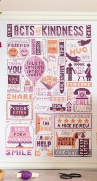 Acts of Kindness by Emma Congdon from Cross Stitch for the Heart PCS + XSD