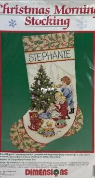 Dimensions 8429 Christmas Morning Stocking XSD