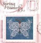 Spring Butterfly by Alessandra Berretta of Alessandra Adelaide Needleworks AAN from Just Cross Stitch - March - April JCS 2013 XSD