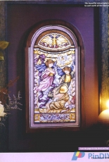 Cathedral Window - Stained Glass Angels by Marie Barber from Cross Stitch Gold 5 XSD