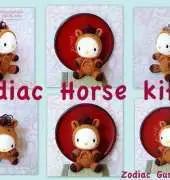 Zodiac Gurumi -  Zodiac Horse Kitty