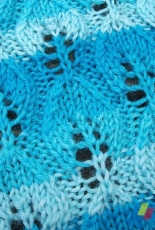 Winter Leaves Scarf by Vera Sanon -Free