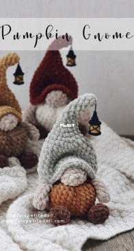 Lulu baby toy - Lulu Petite Doll - Petite Balcony - Toshicraft - Alexander - Huong Chi - Huong Hoang - Pumpkin Gnome