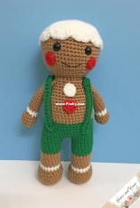 Grace And Yarn - Amigurumi Gingerbread Boy - Free