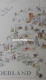 Map of Holland.
