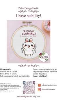 Zarah Design Studio - I Have Stability! PCS + XSD