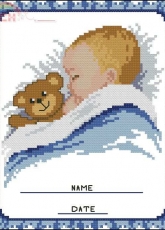 Vervaco 70.778 Sweet dream baby boy xsd + pcs