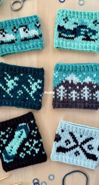 Winter Sports Doodles by Jamie Lomax - Pacific Knit Co