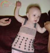 Mummys Little Dalek Jumper (Doctor Who) by Allison Bitter