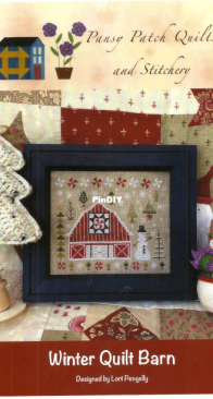 Pansy Patch Quilts & Stitchery - PPQS048 - Winter Quilt Barn by Lori Pengelly