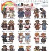 The Vermillion Stitchery - International Bears I & International Bears II