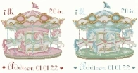 Letistitch L8046, L8047 Baby Carousel Birth Sampler  XSD + PCS