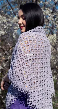 Hobbii Design – Crochet Highway – Ana-Maria – Purpureal Shawl – Free