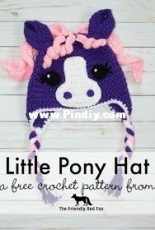The Friendly Red Fox - Kali Dahle - Little Pony hat - Free