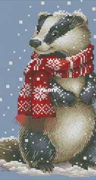 SA-stitch Badger by Svetlana Sichkar XSD